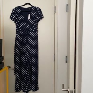 JCrew polka dot jumpsuit size 6